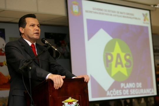 Governador Silval Barbosa lan�a do Plano de A��o da Seguran�a P�blica, com medidas emerg�nciais