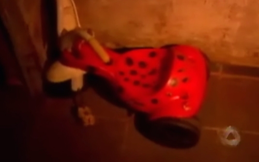 Menina ficou trs anos sem ter contato com outras crianas (Foto: Reproduo/TV Morena)