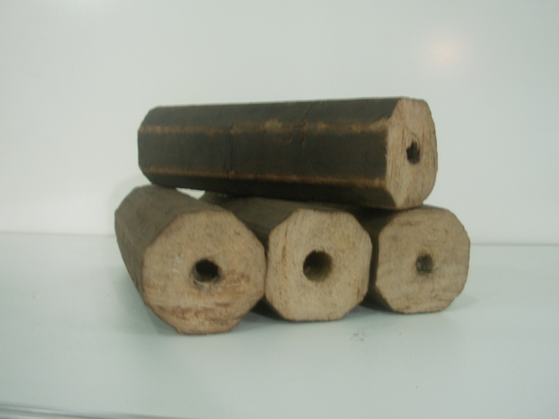 Os biquetes, tecnologia que a Embrapa Agroenergia apresenta na TecnoShow Comigo, substitui a lenha na sua totalidade.