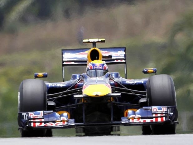 Webber fez o melhor tempo do fim de semana nos ltimos minutos do terceiro treino livre