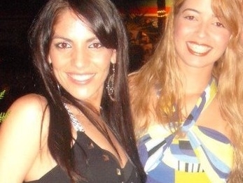 Anamara e Clarissa, nos bons tempos de harmonia (Foto: Arquivo Pessoal)