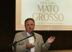 Governador Blairo Maggi est deixando o cargo depois de sete anos e trs meses de governo, a partir de 1 de abril