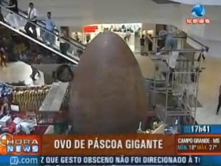 O coelho de P�scoa que deixou o ovo tamb�m ser� analisado pelo Guinness