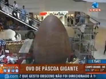 O coelho de P�scoa que deixou o ovo tamb�m ser� analisado pelo Guinness