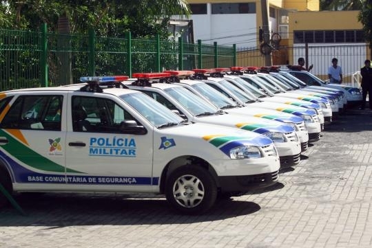 Novos veculos das Polcias Civil e Militar
