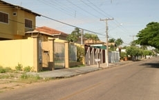 O bairro Santa Rosa é considerado de alto padrão e bastante visado pelos assaltantes