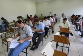Incio das provas na Unirondon na terceira etapa do Concurso Pblico do Estado 