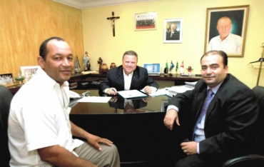 Compromisso foi firmado por Blairo em encontro com Ramos e Alcedino