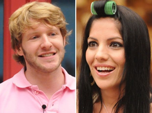 Anamara e Michel disputam sobrevivncia no jogo