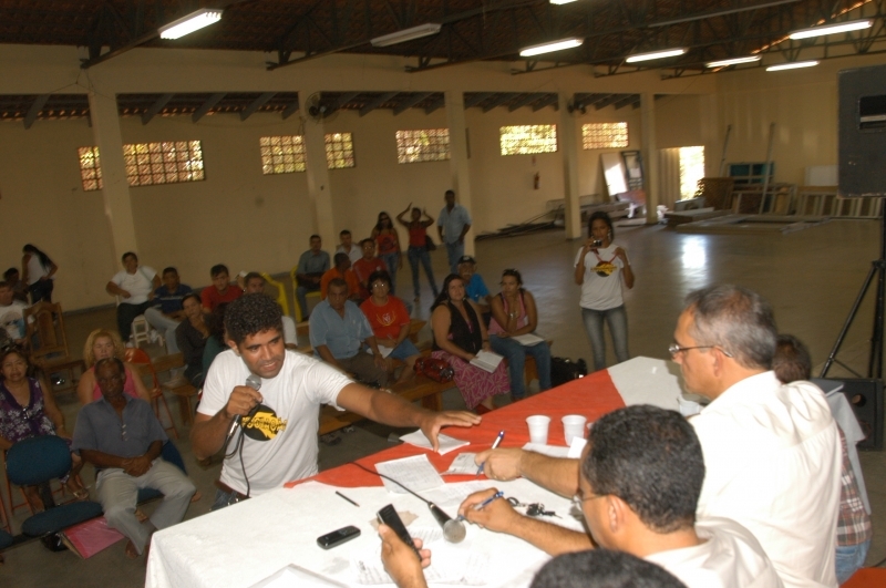 Prefeito Z do Ptio e lideranas comunitrias