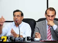 Prefeito Wilson Santos e o senador Jayme Campos estar�o no mesmo palanque na elei��o deste ano