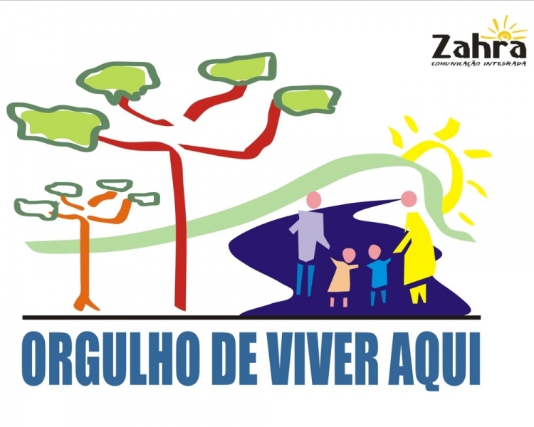 Logo do projeto Bairro - Orgulho de Viver Aqui que vai percorrer toda a cidade e zona rural