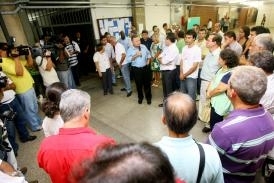 Governador participa da inaugurao de pavimentao e urbanizao de vias e estacionamento do Campus da UFMT