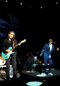 Max de Castro e Wilson Simonal durante show em S�o Paulo