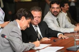 Solenidade de assinaturas de termos de cooperao, convnios entre FINEP e Secitec