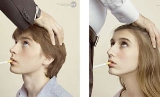 Imagens da campanha que provoca pol�mica na Fran�a.