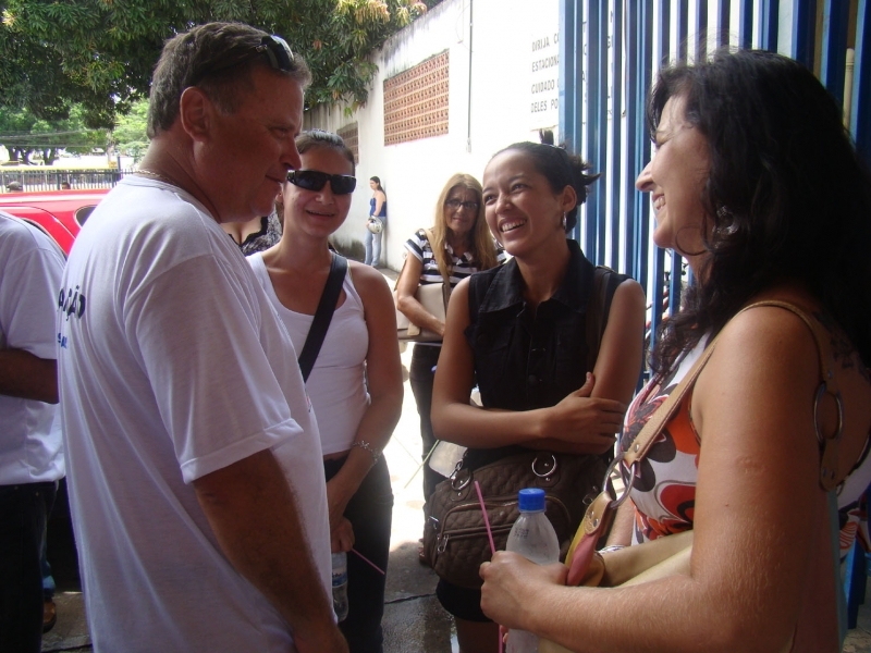 Governador Blairo Maggi visitou locais de prova em Cuiab; foi registrado ndice de absteno foi de 18,5%