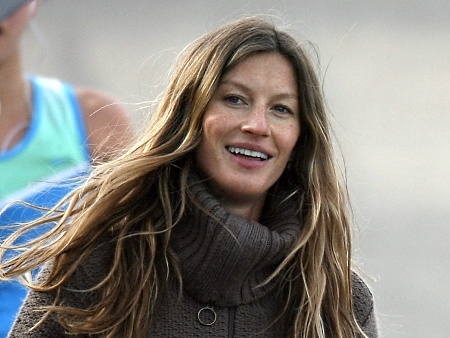 A brasileira Gisele Bnchen  considerada uma das mais bonitas modelos do mundo