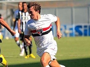 Dagoberto em ao contra o Santos