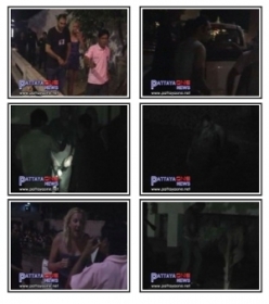 A pol�cia chegou e ela n�o parou - � falta de educa��o falar com a boca cheia.