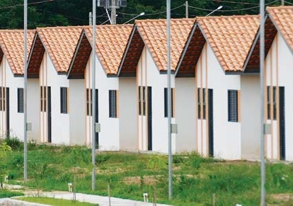 Nas operaes esto imveis adquiridos pelo Programa Minha Casa Minha Vida e poupana