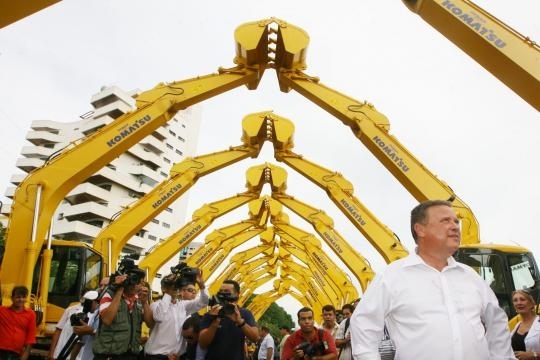 Evento serviu para marcar sada de Blairo do governo