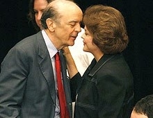 Dilma cola em Serra na disputa eleitoral, diz pesquisa