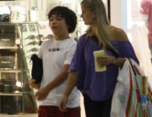 Ronald  o nico filho de Ronaldo com Milene.