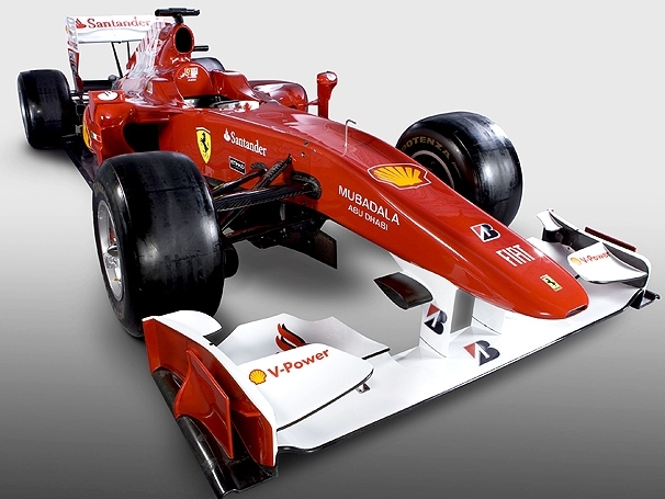 Com esperanas de recuperao, Ferrari lana o F10, carro de Fernando Alonso e Felipe Massa em 2010