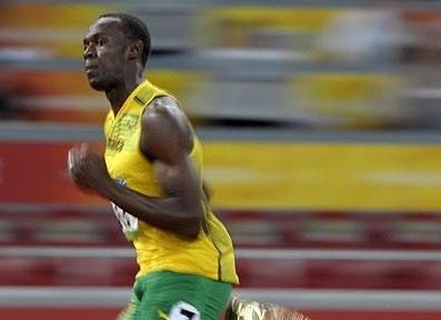 Usain Bolt  recordista mundial dos 100 m rasos