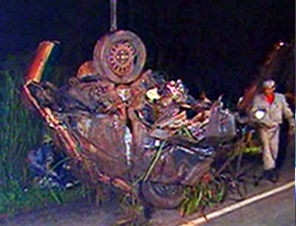 Acidente grave pr�ximo a Jangada termina com duas mortes