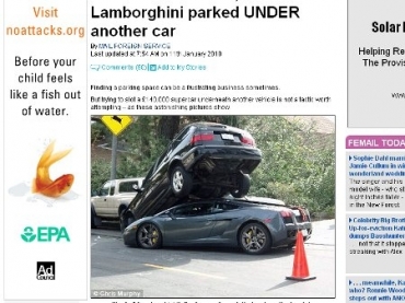 Recomenda-se muita calma na hora de estacionar - especialmente com um carr�o que vai de 0 a 100 km/h em 3 s.