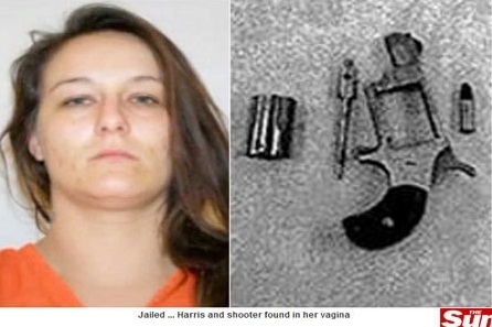 Alm de portar armas e munio, Christie Dawn Harris tambm fazia contrabando em prises dos Estados Unidos