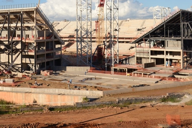 Arena Pantanal deve ter um custo final de R$ 537 milhes