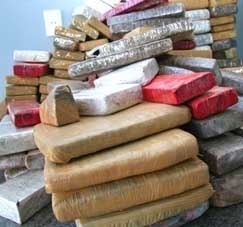 A Polcia Federal conseguiu realizar mais uma grande apreenso de drogas em territrio mato-grossense