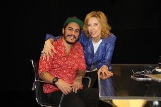 Marcelo D2 e Marlia Gabriela