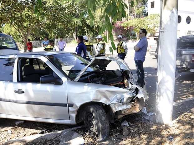 Acidente foi registrado na Avenida Miguel Sutil, em Cuiab.