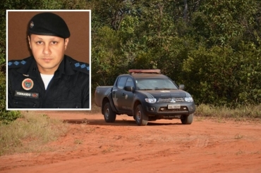 O capito Fernando Galindo, que participou das buscas e priso do enfermeiro