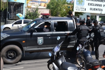 O soldado assaltado  do Bope; crime ocorreu no bairro Jardim Eldorado, em Vrzea Grande