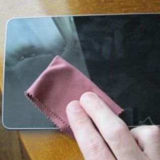 Flanela  melhor tecido para limpar telas