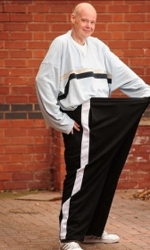 Goodwin recusou cirurgia e emagreceu  base de dieta e exerccios