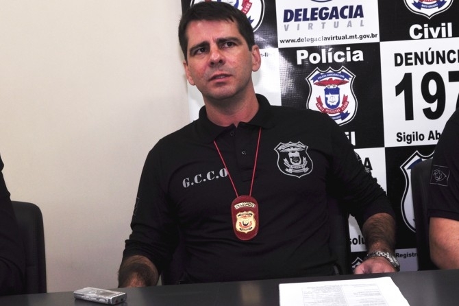 Delegado Flvio Stringueta, da GCCO, que pediu a preventiva de pais biolgicos de Ida Vernica