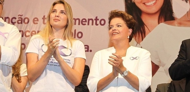 Dilma lana campanha de combate ao cncer de mama ao lado da vice-primeira-dama, Marcela Temer