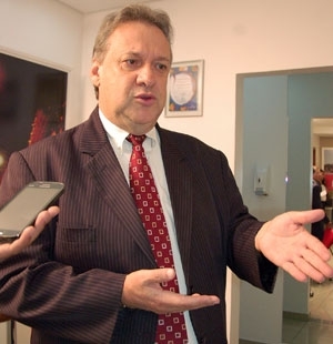 Presidente da AL Romoaldo Jnior (PMDB)