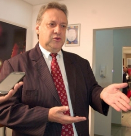 Presidente da AL Romoaldo Jnior (PMDB)