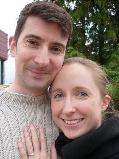 Beth e Warren, que morreu em 2012 de um tumor no crebro