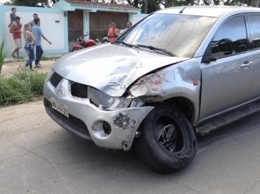 Motorista da caminhonete fugiu, mas foi preso em flagrante na sua residncia. 