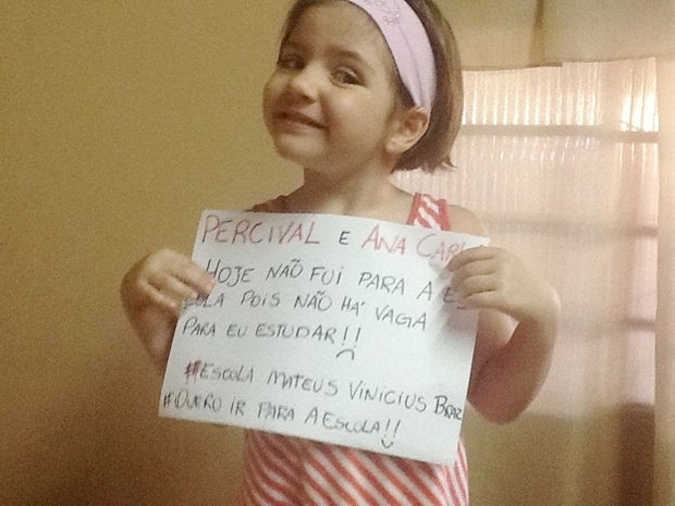 Me pede vaga para a filha na rede pblica em Rondonpolis.