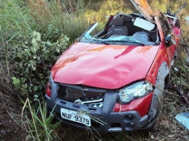 Ve�culo em que os irm�os viajavam