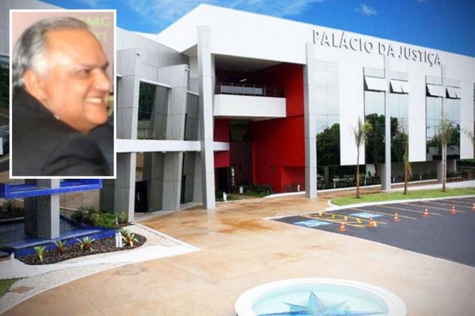 No destaque, o empresrio acusado pelo MPE de ser mandante de crime